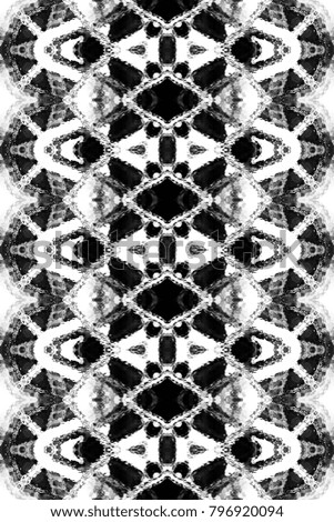Rectangle black and white vertical pattern for textile, design and backgrounds