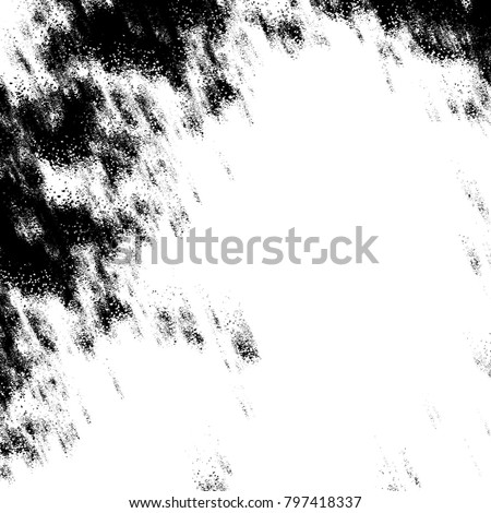 Texture black and white abstract print and design