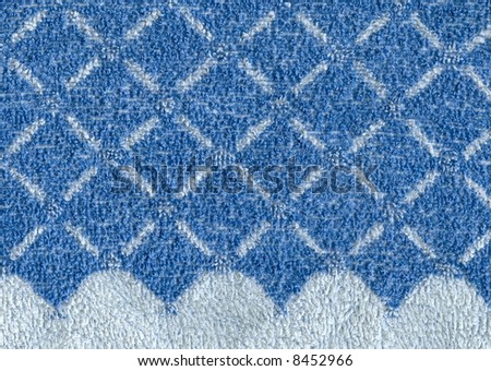 blue towel texture