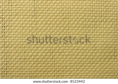 Texture mat weave