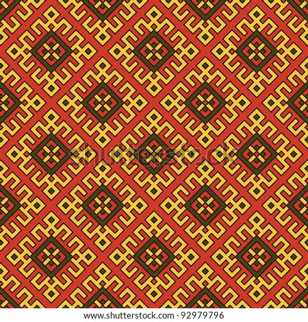 seamless abstract ethnic ornament.vector illustration pattern