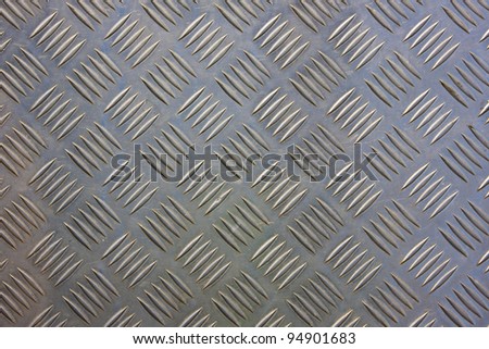 metal with repetitive patten backgound
