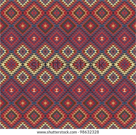 Vector collection of ethnic background. Folk patterns.